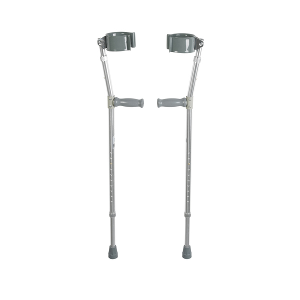 Drive Medical Lightweight Walking Forearm Crutches, Adult, 1 Pair 10403